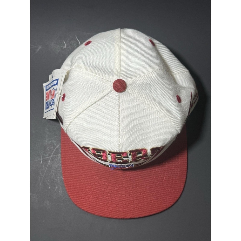 Vintage Pro Line San Francisco 49ers Logo Athletic Snapback Hat One Size - Picture 10 of 14